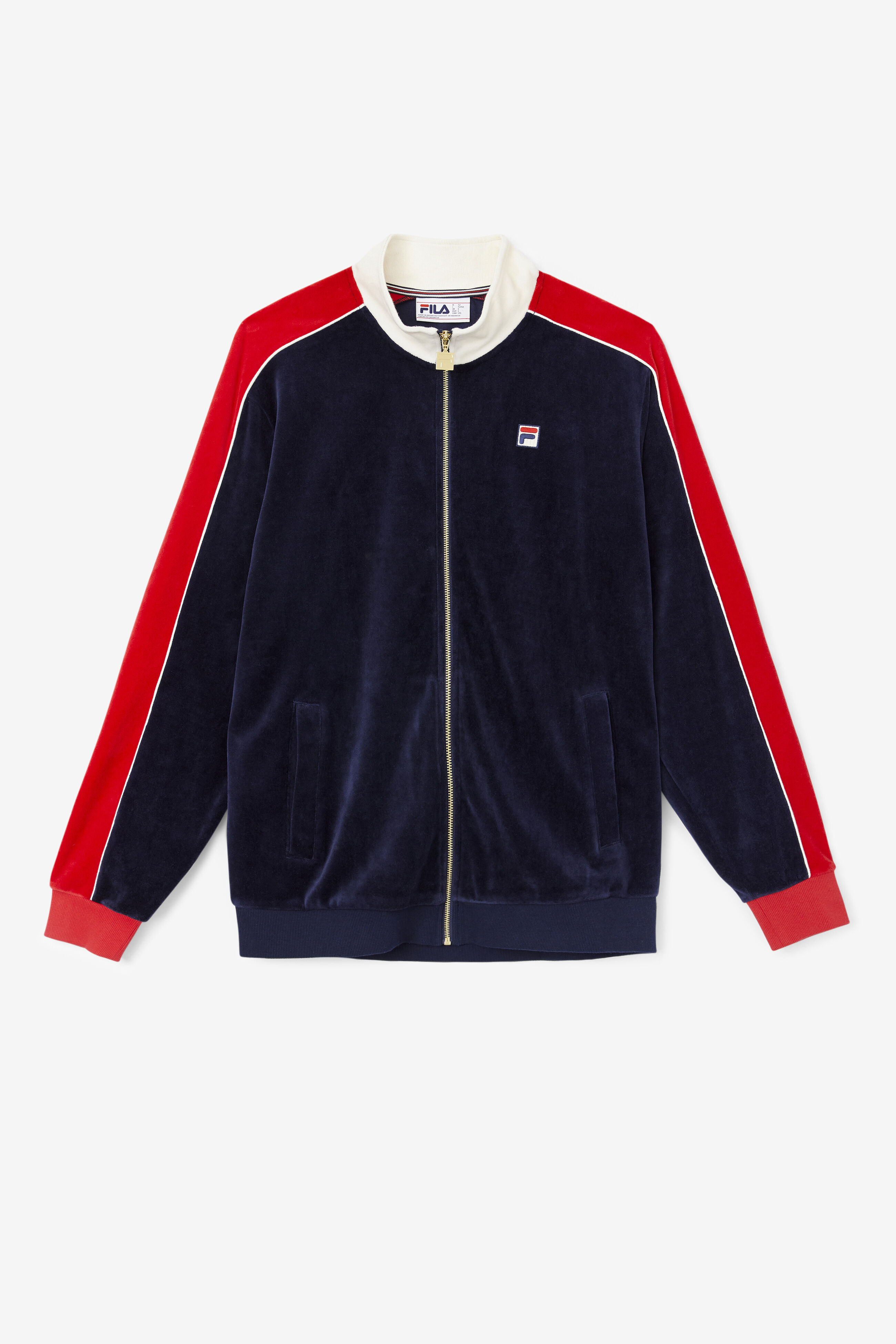 Cima Zip Up Velour Track Jacket | Fila 731616752730